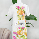 Altenew - Artsy Apron: Yellow & Pink Ornamental Bouquet - White - Postage as per Actual