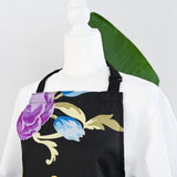 Altenew - Artsy Apron: Blue & Purple Ornamental Bouquet - Black - Postage as per Actual