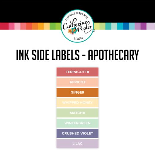 Catherine Pooler - Apothecary Ink Pad Side Labels