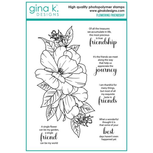 Gina K Designs - BUNDLE- Flowering Friendship - Postage as per Actual