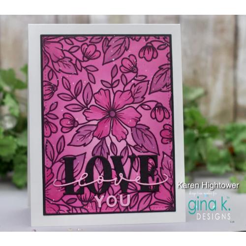 Gina K Designs - STAMPS- Blossoms in Bloom