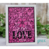 Gina K Designs - STAMPS- Blossoms in Bloom