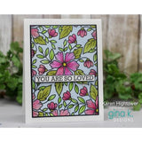 Gina K Designs - STAMPS- Blossoms in Bloom