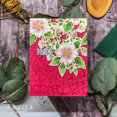 Gina K Designs - STAMPS- Blossoms in Bloom