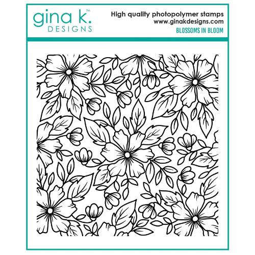 Gina K Designs - STAMPS- Blossoms in Bloom