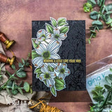 Gina K Designs STAMPS- Planted to Bloom Background Stamp