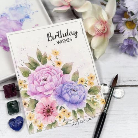 Gina K Designs STAMPS- Floral Delight