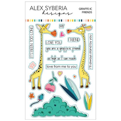 Alex Syberia Designs - Giraffe-ic Friends Die Set