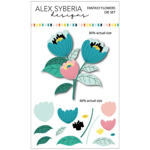 Alex Syberia Designs - Fantasy Flowers Die Set