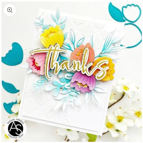 Alex Syberia Designs - Large Thanks Hot Foil Plate