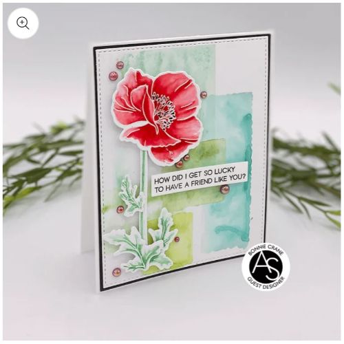 Alex Syberia Designs - Cindy Lou's Poppies Stamp Set