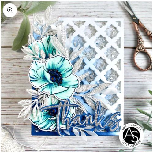 Alex Syberia Designs - Cindy Lou's Poppies Stamp Set