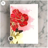 Alex Syberia Designs - Cindy Lou's Poppies Stamp Set