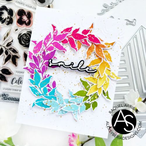 Alex Syberia Designs - Create Your Own Happy Stamp Set DL-4*8