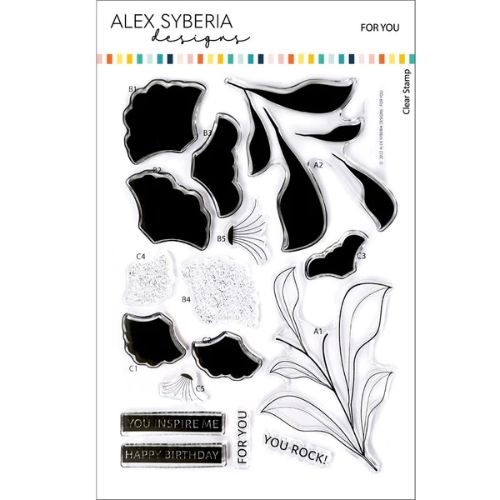 Alex Syberia Designs - For You Stamp Set 6*8