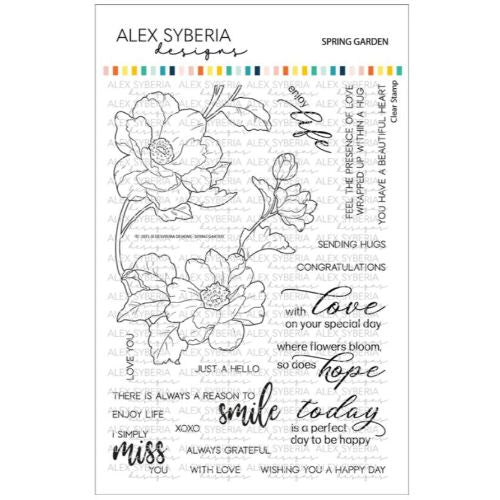 Alex Syberia Designs - Spring Garden Stamp Set