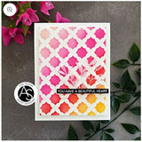 Alex Syberia Designs - Floral lattice Stencil