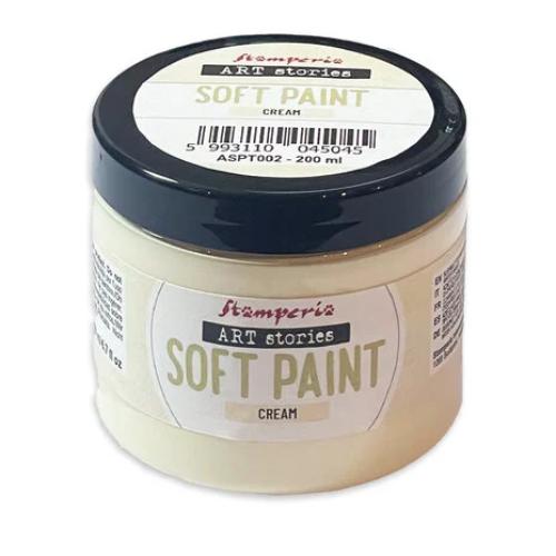 Stamperia Art Stories Soft Paint Cream 200ml (ASPT002)