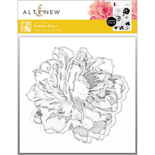 Altenew - Golden Days Simple Coloring Stencil Set (4 in 1)