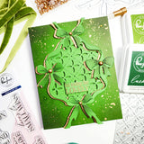 Pinkfresh Studio - Ribbon Splendor stencil