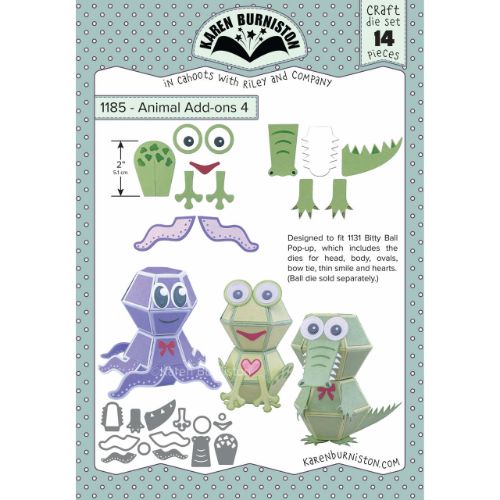 Karen Burniston - Animal Add-on 4 - Octopus, Alligator, Frog