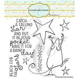 Colorado Craft Company - Anita Jeram~Falling Star 6 x 6 Clear Stamps