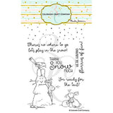 Colorado Craft Company - Anita Jeram~Flurries Of Fun 4 x 6 Clear Stamps