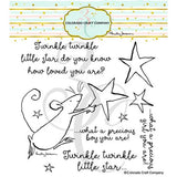 Colorado Craft Company - Anita Jeram~Twinkle Little Star 6 x 6 Clear Stamps