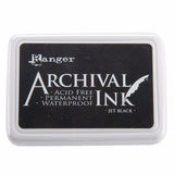 Archival Ink Pad #0 Jet Black - Krafters Cart