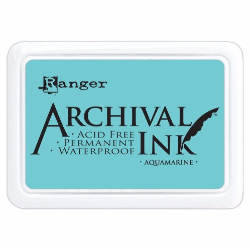 Archival Ink Pad - Aquamarine - Krafters Cart