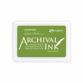 Wendy Vecchi Archival Ink Pad Leaf Green - Krafters Cart