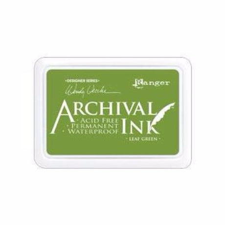 Wendy Vecchi Archival Ink Pad Leaf Green - Krafters Cart