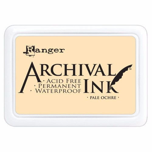 Archival Ink Pad - Pale Ochre - Krafters Cart