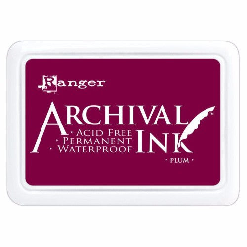 Archival Ink Pad - Plum - Krafters Cart