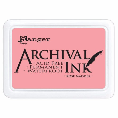 Archival Ink Pad - Rose Madder - Krafters Cart