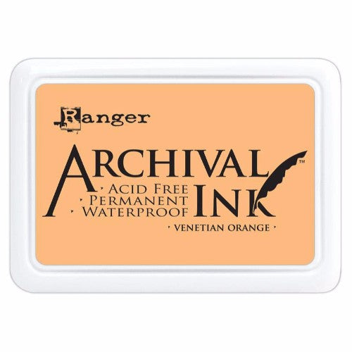 Archival Ink Pad - Venetian Orange - Krafters Cart