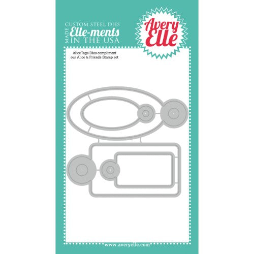 Avery Elle - Die: Alice Tags Elle-ments