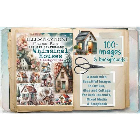 Maremi's Small Art - Whimsical Houses - Postage as per actual