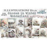 Maremi's Small Art - Gnomes In Winter Wonderland - Postage as per actual