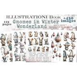 Maremi's Small Art - Gnomes In Winter Wonderland - Postage as per actual