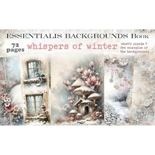 Maremi's Small Art - Whispers Of Winter (Backgrounds) (Book 3) - Postage as per actual