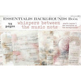 Maremi's Small Art - Whispers Between The Music Notes (Backgrounds) (Book 1) - Postage as per actual