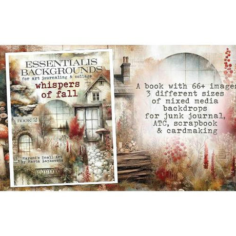 Maremi's Small Art - Whispers Of Fall (Backgrounds) (Book 2) - Postage as per actual