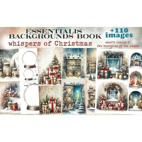 Maremi's Small Art - Whispers Of Christmas (Backgrounds) (Book 4) - Postage as per actual
