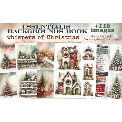 Maremi's Small Art - Whispers Of Christmas (Backgrounds) (Book 4) - Postage as per actual