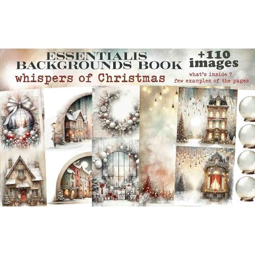 Maremi's Small Art - Whispers Of Christmas (Backgrounds) (Book 4) - Postage as per actual