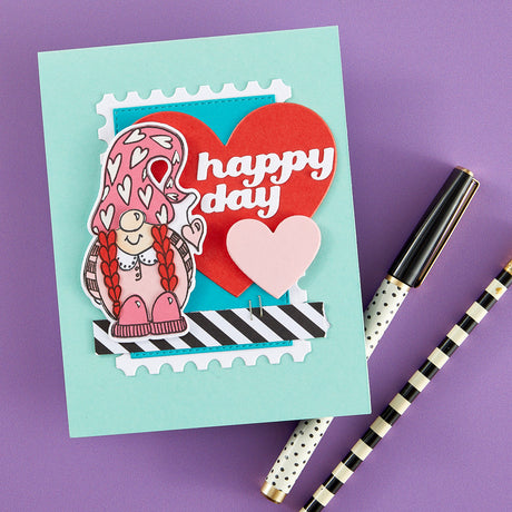 Dyan Reaveley - No Place Like Gnome Stamp and Die Bundle - Postage as per actual