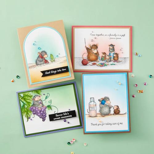 Spellbinders - House-Mouse Sweet Moments Collector Bundle - Postage as per Actual