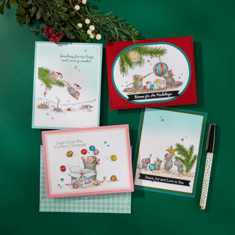 Spellbinders - House-Mouse Tree-mendous Christmas Collector Bundle - Postage as per Actual