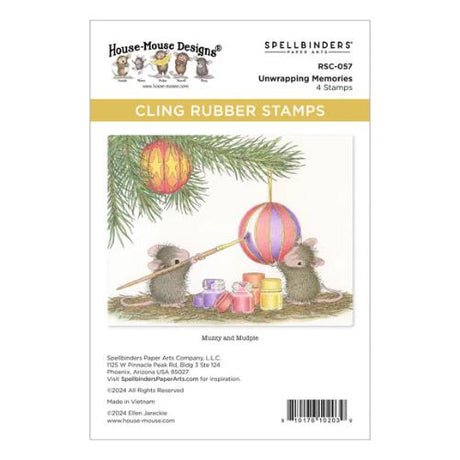 Spellbinders - House-Mouse Tree-mendous Christmas Collector Bundle - Postage as per Actual
